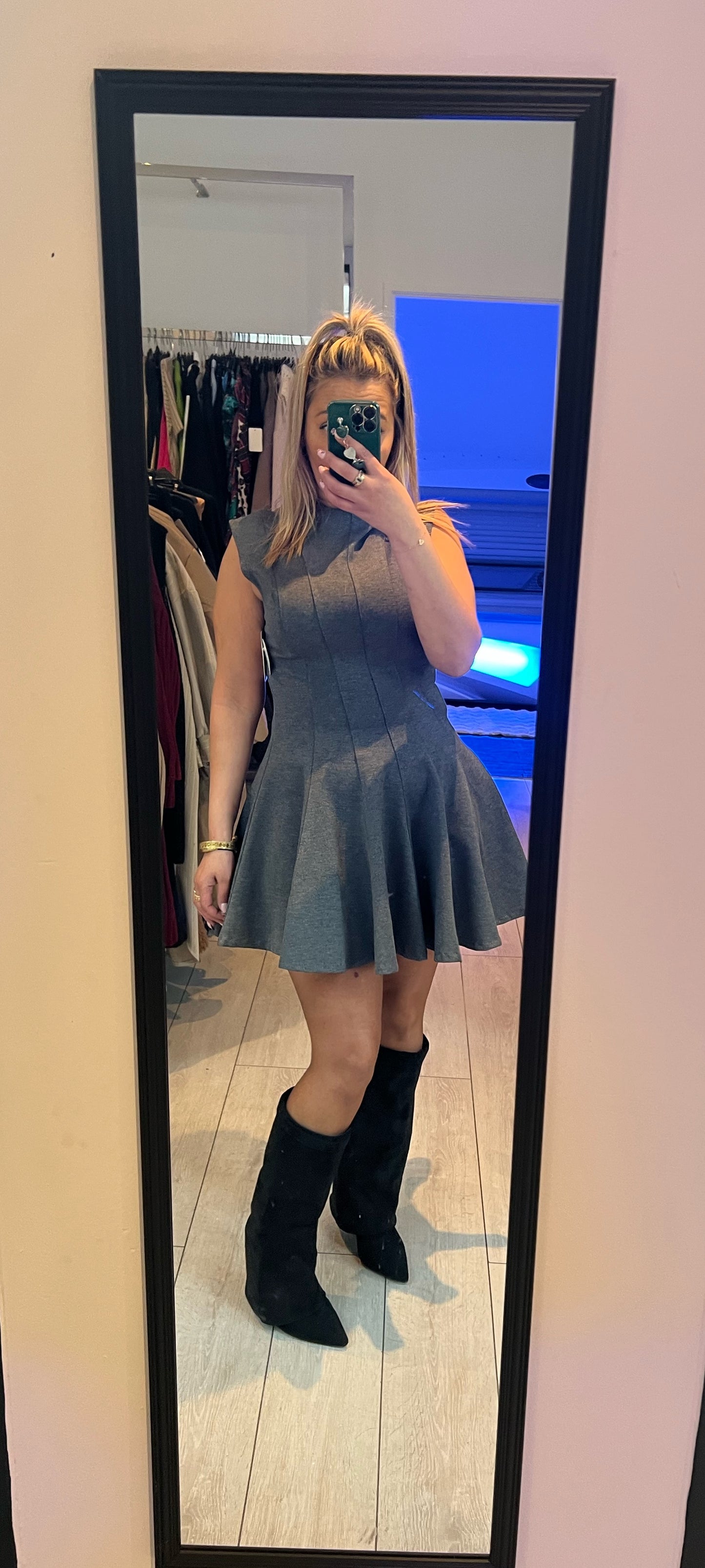 Robe skater gray