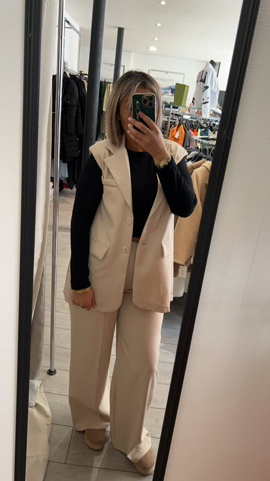 Ensemble Blazer lena beige